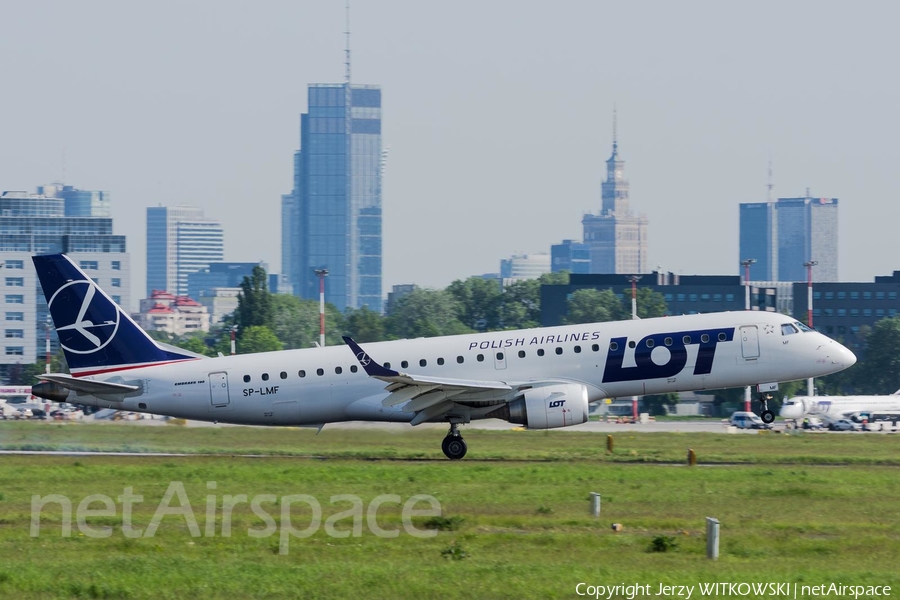 LOT Polish Airlines Embraer ERJ-190AR (ERJ-190-100IGW) (SP-LMF) | Photo 675469