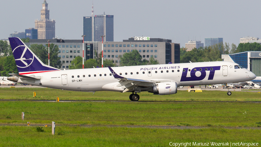 LOT Polish Airlines Embraer ERJ-190LR (ERJ-190-100LR) (SP-LMH) | Photo 651770