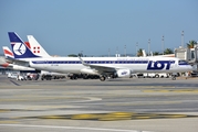LOT Polish Airlines Embraer ERJ-195LR (ERJ-190-200LR) (SP-LNA) at  Nice - Cote-d'Azur, France