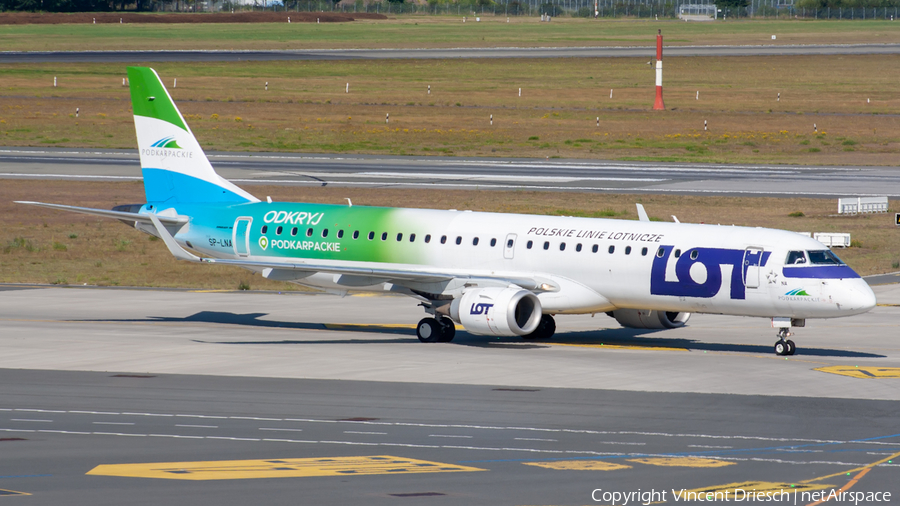 LOT Polish Airlines Embraer ERJ-195LR (ERJ-190-200LR) (SP-LNA) | Photo 521452