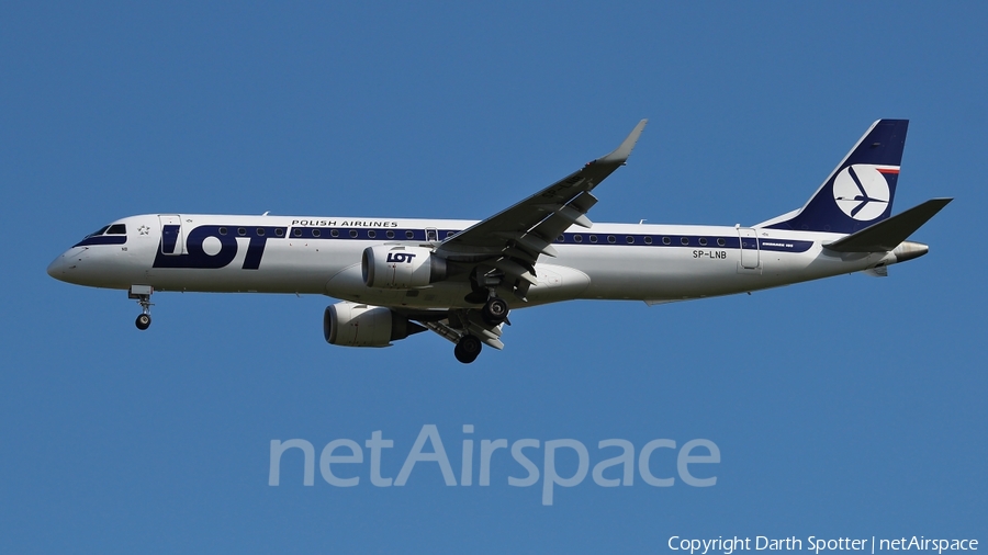 LOT Polish Airlines Embraer ERJ-195LR (ERJ-190-200LR) (SP-LNB) | Photo 222393