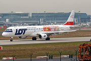 LOT Polish Airlines Embraer ERJ-195LR (ERJ-190-200LR) (SP-LNB) at  Frankfurt am Main, Germany