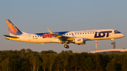 LOT Polish Airlines Embraer ERJ-195LR (ERJ-190-200LR) (SP-LNB) at  Hamburg - Fuhlsbuettel (Helmut Schmidt), Germany