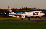 LOT Polish Airlines Embraer ERJ-195LR (ERJ-190-200LR) (SP-LNB) at  Hamburg - Fuhlsbuettel (Helmut Schmidt), Germany