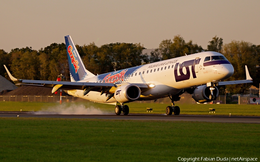 LOT Polish Airlines Embraer ERJ-195LR (ERJ-190-200LR) (SP-LNB) | Photo 353116