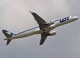 LOT Polish Airlines Embraer ERJ-195LR (ERJ-190-200LR) (SP-LNB) at  Warsaw - Frederic Chopin International, Poland