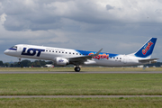 LOT Polish Airlines Embraer ERJ-195LR (ERJ-190-200LR) (SP-LNB) at  Amsterdam - Schiphol, Netherlands