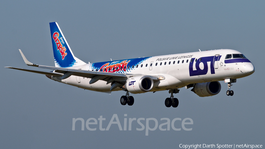 LOT Polish Airlines Embraer ERJ-195LR (ERJ-190-200LR) (SP-LNB) | Photo 378156