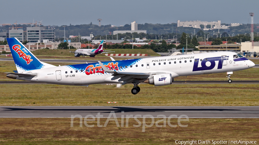 LOT Polish Airlines Embraer ERJ-195LR (ERJ-190-200LR) (SP-LNB) | Photo 378157