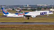 LOT Polish Airlines Embraer ERJ-195LR (ERJ-190-200LR) (SP-LNB) at  Brussels - International, Belgium