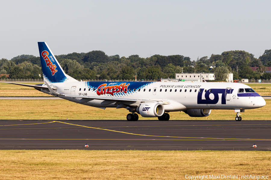 LOT Polish Airlines Embraer ERJ-195LR (ERJ-190-200LR) (SP-LNB) | Photo 513874