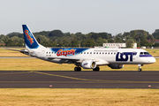 LOT Polish Airlines Embraer ERJ-195LR (ERJ-190-200LR) (SP-LNB) at  Dusseldorf - International, Germany