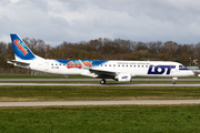 LOT Polish Airlines Embraer ERJ-195LR (ERJ-190-200LR) (SP-LNB) at  Hamburg - Fuhlsbuettel (Helmut Schmidt), Germany