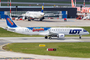 LOT Polish Airlines Embraer ERJ-195LR (ERJ-190-200LR) (SP-LNB) at  Hamburg - Fuhlsbuettel (Helmut Schmidt), Germany