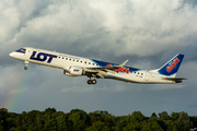 LOT Polish Airlines Embraer ERJ-195LR (ERJ-190-200LR) (SP-LNB) at  Hamburg - Fuhlsbuettel (Helmut Schmidt), Germany