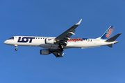 LOT Polish Airlines Embraer ERJ-195LR (ERJ-190-200LR) (SP-LNB) at  Warsaw - Frederic Chopin International, Poland