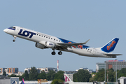 LOT Polish Airlines Embraer ERJ-195LR (ERJ-190-200LR) (SP-LNB) at  Warsaw - Frederic Chopin International, Poland