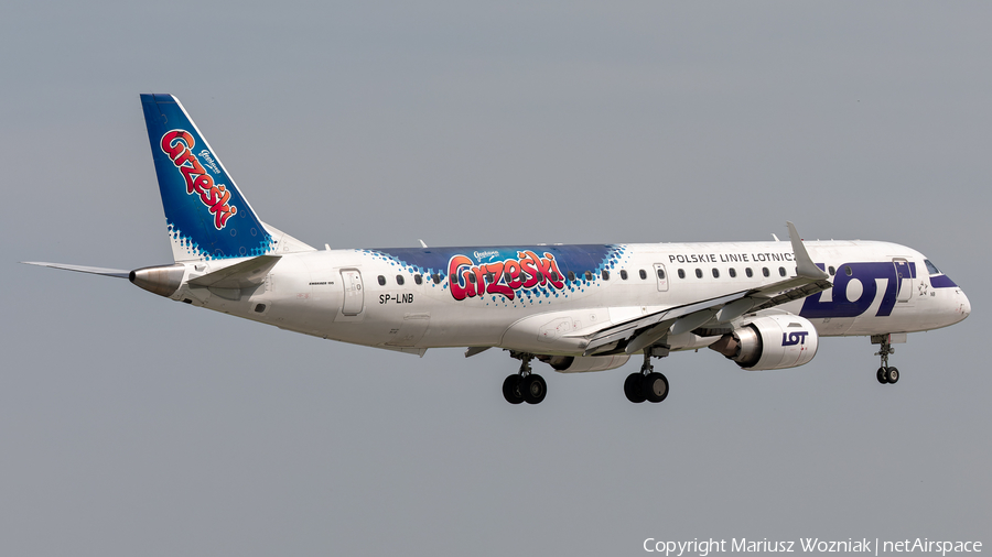 LOT Polish Airlines Embraer ERJ-195LR (ERJ-190-200LR) (SP-LNB) | Photo 651771