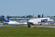 LOT Polish Airlines Embraer ERJ-195LR (ERJ-190-200LR) (SP-LNB) at  Warsaw - Frederic Chopin International, Poland