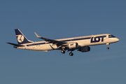 LOT Polish Airlines Embraer ERJ-195LR (ERJ-190-200LR) (SP-LNC) at  Dusseldorf - International, Germany