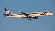 LOT Polish Airlines Embraer ERJ-195LR (ERJ-190-200LR) (SP-LNC) at  Dusseldorf - International, Germany