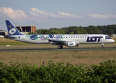 LOT Polish Airlines Embraer ERJ-195LR (ERJ-190-200LR) (SP-LNC) at  Hamburg - Fuhlsbuettel (Helmut Schmidt), Germany