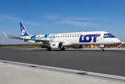 LOT Polish Airlines Embraer ERJ-195LR (ERJ-190-200LR) (SP-LNC) at  Hamburg - Fuhlsbuettel (Helmut Schmidt), Germany