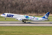 LOT Polish Airlines Embraer ERJ-195LR (ERJ-190-200LR) (SP-LNC) at  Hamburg - Fuhlsbuettel (Helmut Schmidt), Germany