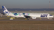 LOT Polish Airlines Embraer ERJ-195LR (ERJ-190-200LR) (SP-LNC) at  Stuttgart, Germany