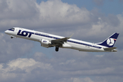 LOT Polish Airlines Embraer ERJ-195LR (ERJ-190-200LR) (SP-LNC) at  Warsaw - Frederic Chopin International, Poland