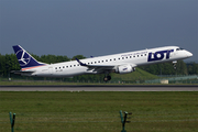 LOT Polish Airlines Embraer ERJ-195LR (ERJ-190-200LR) (SP-LND) at  Brussels - International, Belgium