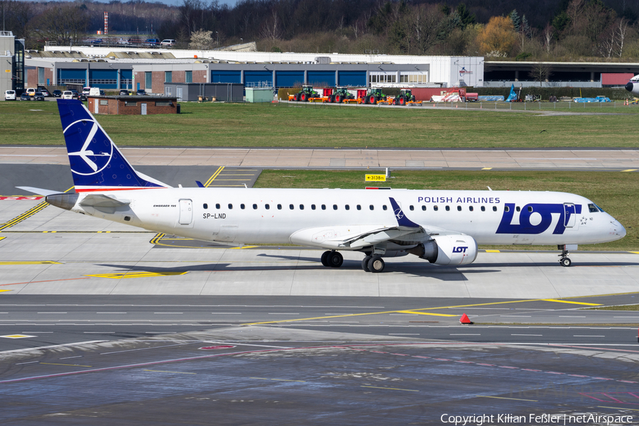 LOT Polish Airlines Embraer ERJ-195LR (ERJ-190-200LR) (SP-LND) | Photo 413207