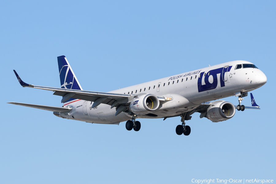 LOT Polish Airlines Embraer ERJ-195LR (ERJ-190-200LR) (SP-LND) | Photo 502932