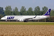 LOT Polish Airlines Embraer ERJ-195LR (ERJ-190-200LR) (SP-LNE) at  Amsterdam - Schiphol, Netherlands