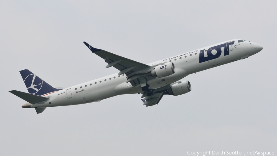 LOT Polish Airlines Embraer ERJ-195LR (ERJ-190-200LR) (SP-LNE) | Photo 216679