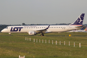LOT Polish Airlines Embraer ERJ-195LR (ERJ-190-200LR) (SP-LNE) at  Dusseldorf - International, Germany