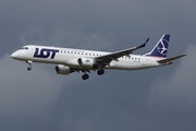 LOT Polish Airlines Embraer ERJ-195LR (ERJ-190-200LR) (SP-LNE) at  Hamburg - Fuhlsbuettel (Helmut Schmidt), Germany