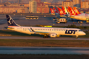 LOT Polish Airlines Embraer ERJ-195LR (ERJ-190-200LR) (SP-LNE) at  Istanbul - Ataturk, Turkey