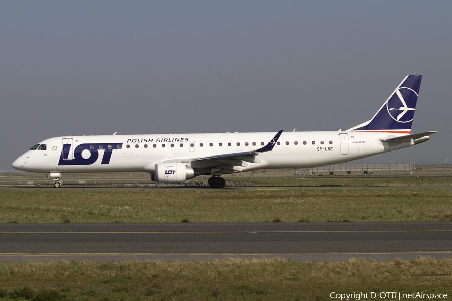 LOT Polish Airlines Embraer ERJ-195LR (ERJ-190-200LR) (SP-LNE) | Photo 433777