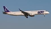 LOT Polish Airlines Embraer ERJ-195LR (ERJ-190-200LR) (SP-LNF) at  Dusseldorf - International, Germany