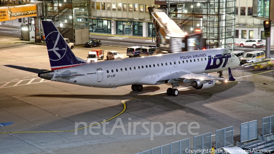 LOT Polish Airlines Embraer ERJ-195LR (ERJ-190-200LR) (SP-LNF) | Photo 201262