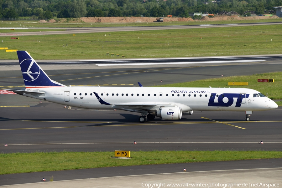 LOT Polish Airlines Embraer ERJ-195LR (ERJ-190-200LR) (SP-LNF) | Photo 402755