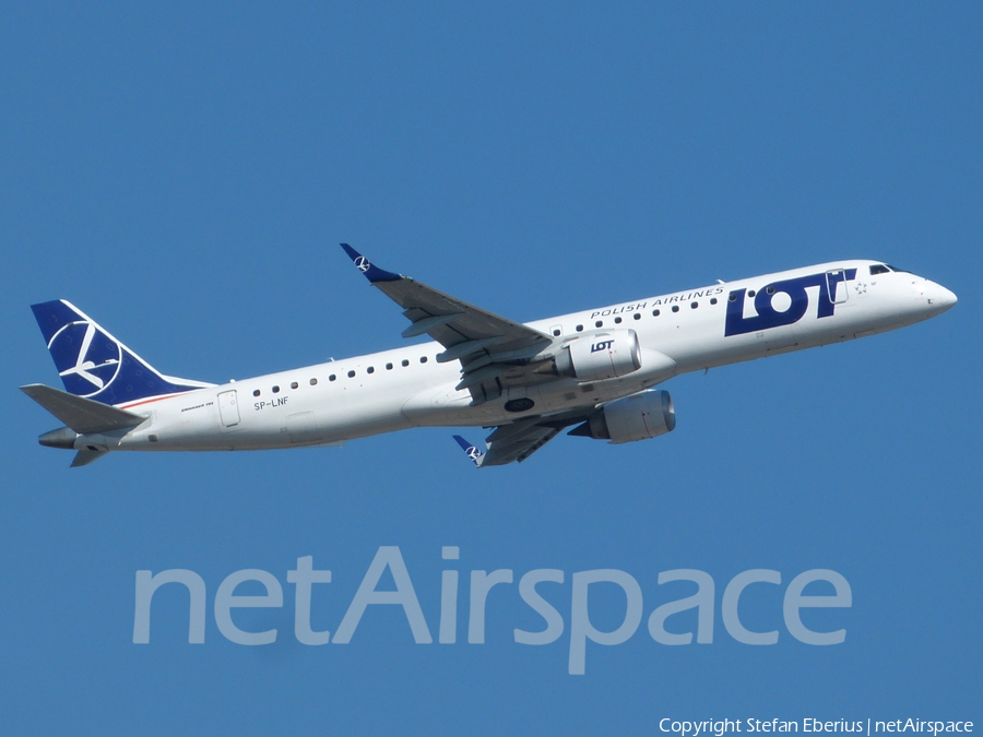 LOT Polish Airlines Embraer ERJ-195LR (ERJ-190-200LR) (SP-LNF) | Photo 423346