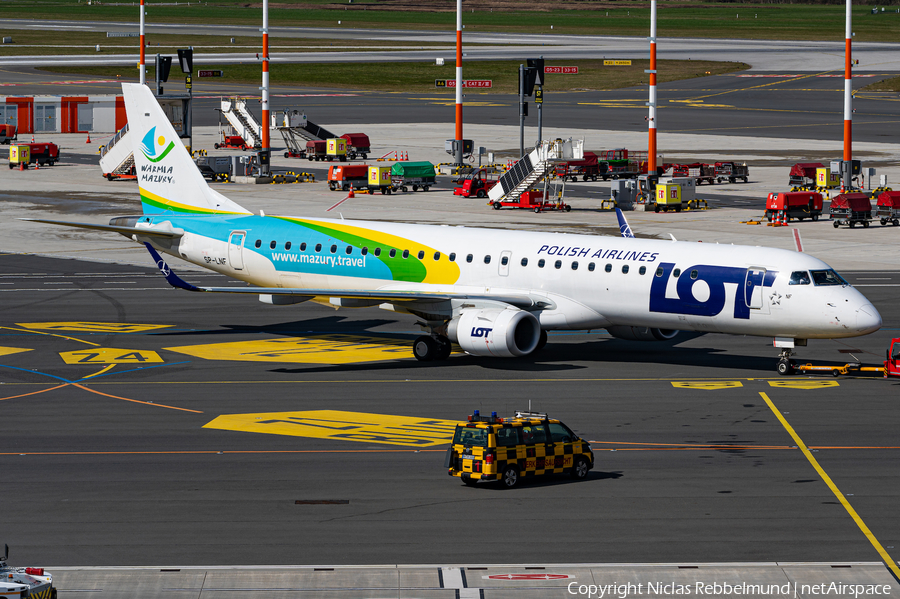 LOT Polish Airlines Embraer ERJ-195LR (ERJ-190-200LR) (SP-LNF) | Photo 503224
