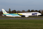 LOT Polish Airlines Embraer ERJ-195LR (ERJ-190-200LR) (SP-LNF) at  Hamburg - Fuhlsbuettel (Helmut Schmidt), Germany