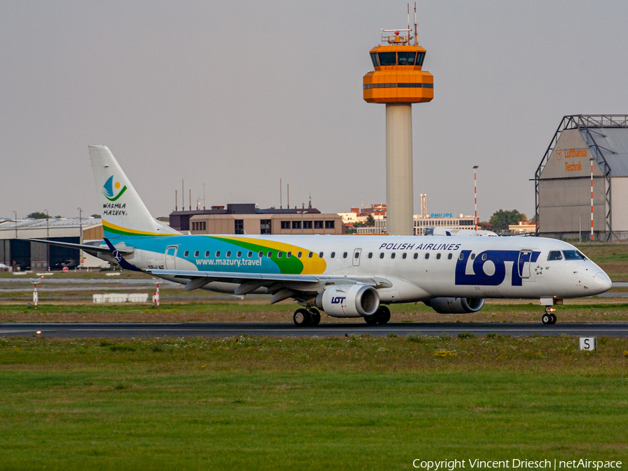LOT Polish Airlines Embraer ERJ-195LR (ERJ-190-200LR) (SP-LNF) | Photo 522547
