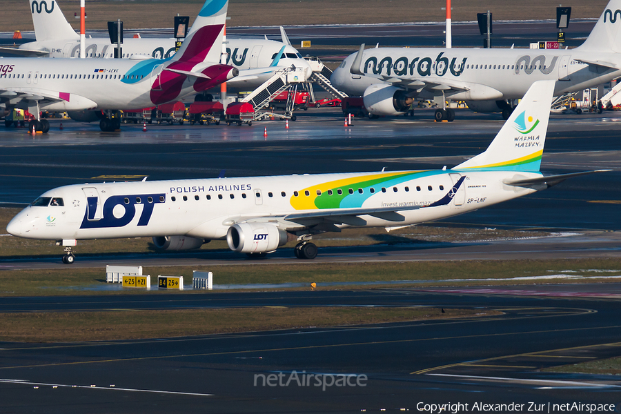 LOT Polish Airlines Embraer ERJ-195LR (ERJ-190-200LR) (SP-LNF) | Photo 607579