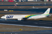 LOT Polish Airlines Embraer ERJ-195LR (ERJ-190-200LR) (SP-LNF) at  Hamburg - Fuhlsbuettel (Helmut Schmidt), Germany