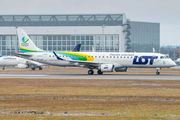 LOT Polish Airlines Embraer ERJ-195LR (ERJ-190-200LR) (SP-LNF) at  Munich, Germany