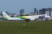 LOT Polish Airlines Embraer ERJ-195LR (ERJ-190-200LR) (SP-LNF) at  Warsaw - Frederic Chopin International, Poland